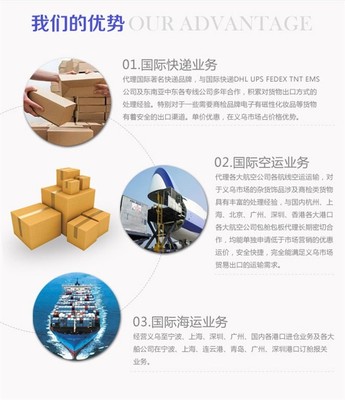 義烏到 國際貨運 出口貨運代理 海運/空運/快遞/專線 跨境出口 FBA 貨運代理